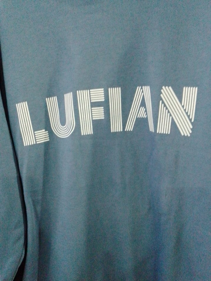 Lufian Mavi Denim Sweatshirt - Görsel 5