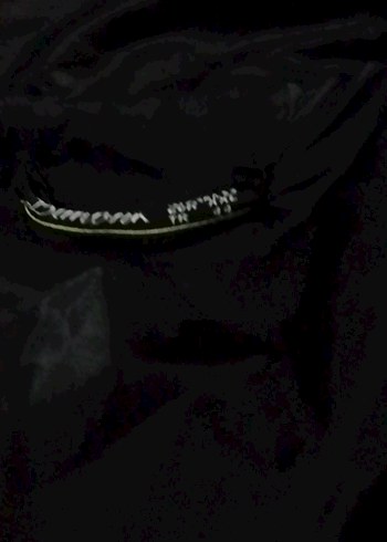 Siyah Uzun Kadın Kışlık Mont - Görsel 5