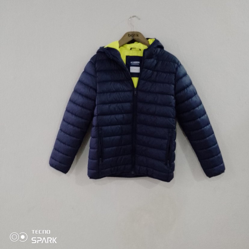 Lacivert Erkek Çocuk Fermuarlı Mont - Görsel 2