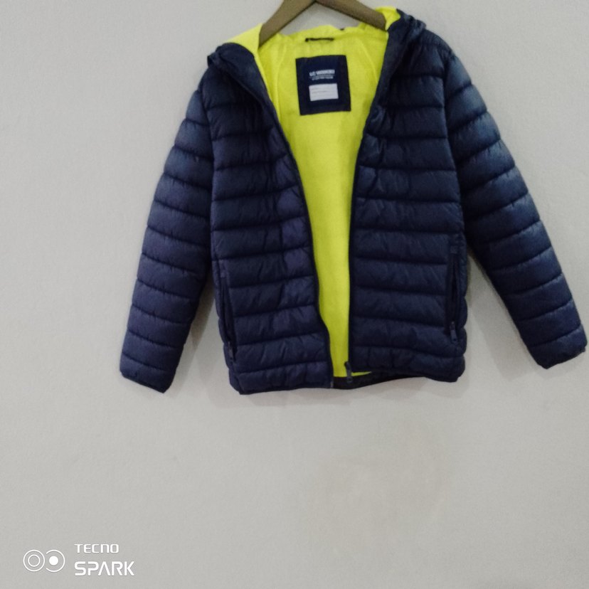 Lacivert Erkek Çocuk Fermuarlı Mont - Görsel 5