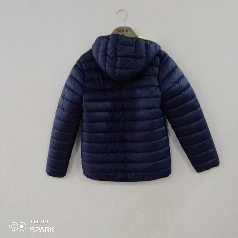 Lacivert Erkek Çocuk Fermuarlı Mont - Görsel 4