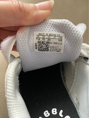 Adidas bubble çocuk ayakkabısı - Görsel 5