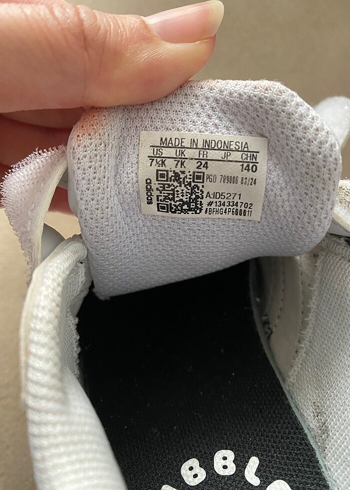 Adidas bubble çocuk ayakkabısı - Görsel 5