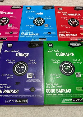 Pegem Akademi KPSS Soru Bankası Seti