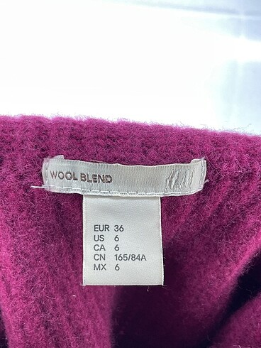 36 Beden mor Renk H&M Kazak / Triko %70 İndirimli.