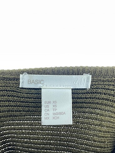 xs Beden haki Renk H&M Kazak / Triko %70 İndirimli.