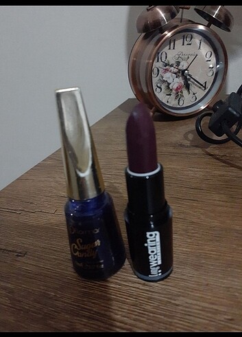 flormar longwearing ruj + oje