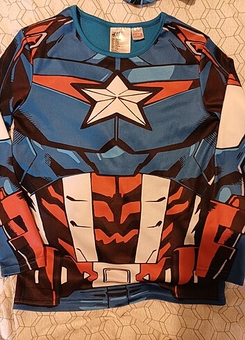 H&M HM cocuk kaptan Amerika