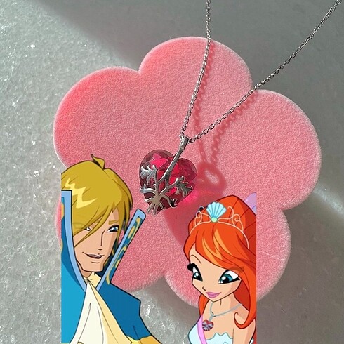 Kolye 925 Ayar Eraklyon Bloom Winx