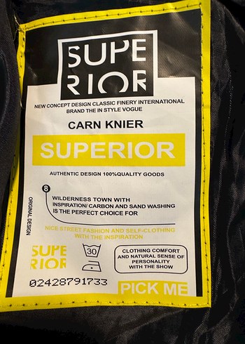 Erkek Siyah Fermuarlı Yüksek Yakalı Ceket - Görsel 11