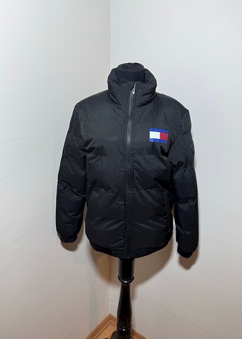 Erkek Siyah Fermuarlı Yüksek Yakalı Ceket - Görsel 2