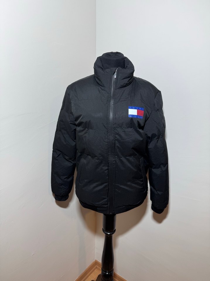 Erkek Siyah Fermuarlı Yüksek Yakalı Ceket - Görsel 2