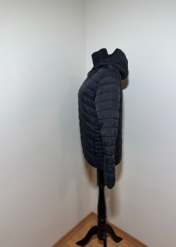 Siyah Fermuarlı Kadın Günlük Ceket - Görsel 6