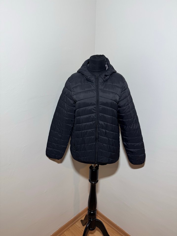 Siyah Fermuarlı Kadın Günlük Ceket - Görsel 3