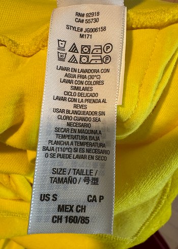 Sarı Kadın Midi Tulum, Kısa Kollu, Rahat Kesim./1446 - Görsel 13