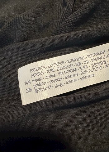 Siyah Baskılı Rahat Kadın Atlet./1580 - Görsel 11