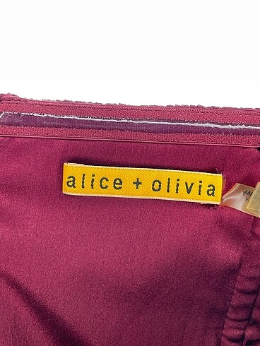 universal Beden bordo Renk Alice & Olivia Kısa Elbise %70 İndirimli.