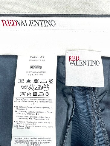 40 Beden çeşitli Renk Valentino Kumaş Pantolon %70 İndirimli.