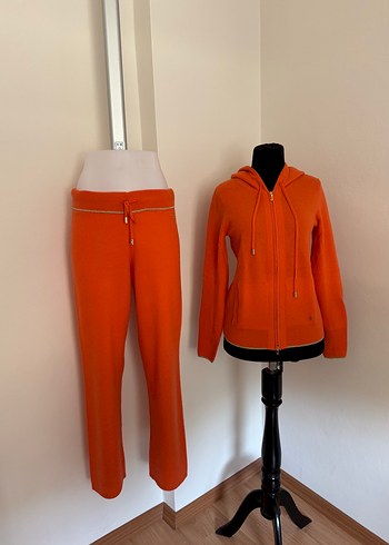 Juicy Couture Turuncu Fermuarlı Kadın Eşofman Takımı