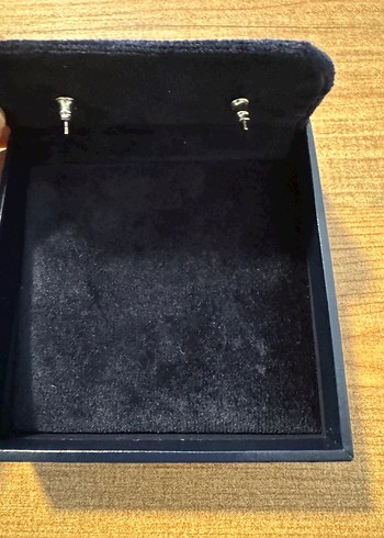 Diğer Gri Kareli zirkon taşlı Küpeler T186