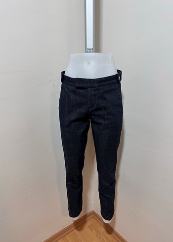 Karen Millen Koyu Lacivert Dar Paca Pantolon 1127