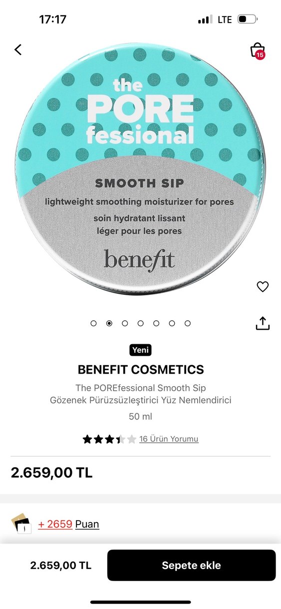 Benefit Cosmetics Gözenek Pürüzsüzleştirici ./20 - Görsel 2