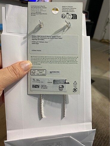  Beden H&M küpe