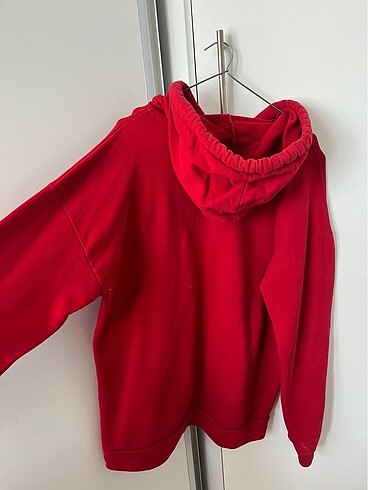 H&M h&m kırmızı sweatshirt