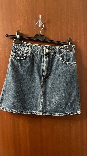 Mini jean etek