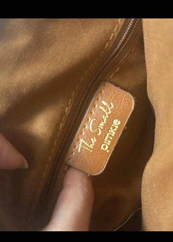 Pinkylola Zincir Detaylı Kahverengi Yılan Desenli Kadın Çapraz Çanta