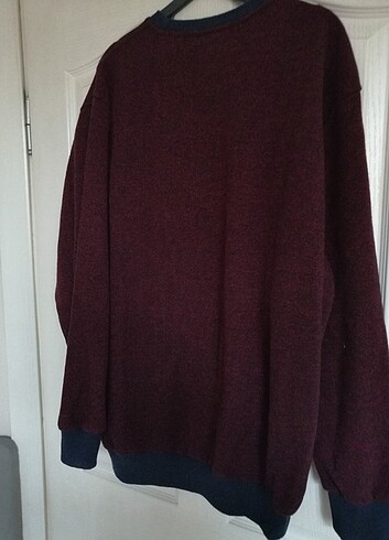 54 Beden bordo Renk Erkek 6 XL erkek bordo kazak 