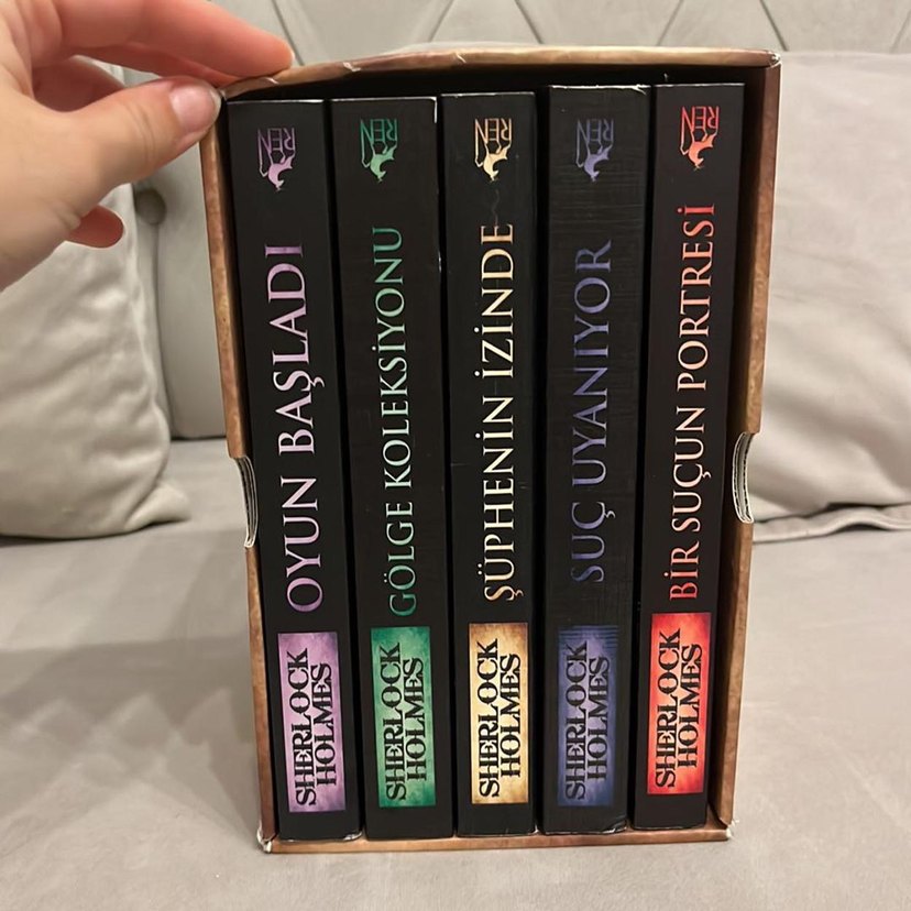 Sherlock Holmes Kitap Seti - 5 Kitap - Görsel 2