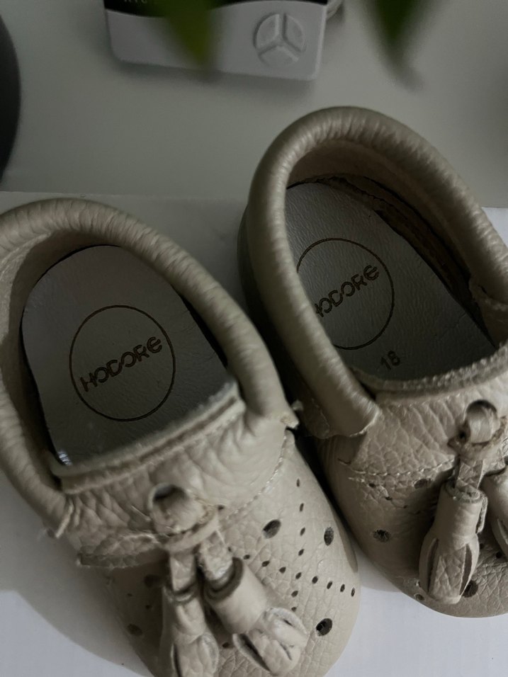 Bej Erkek Bebek İlk Adım Ayakkabısı - Görsel 2