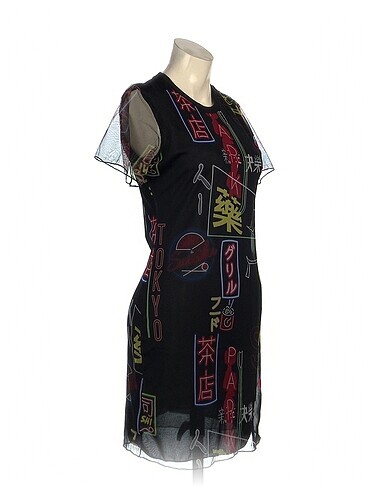 Vintage Love PreLoved Kısa Elbise %70 İndirimli.