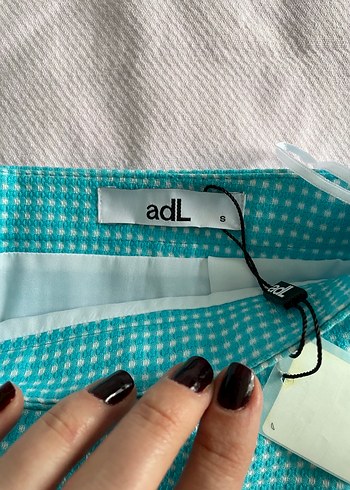 Turkuaz Midi Mini Etek - Görsel 3