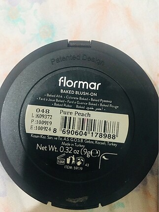 Flormar set