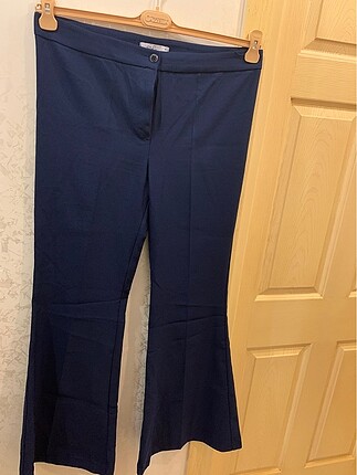 İspanyol paça kumaş pantalon