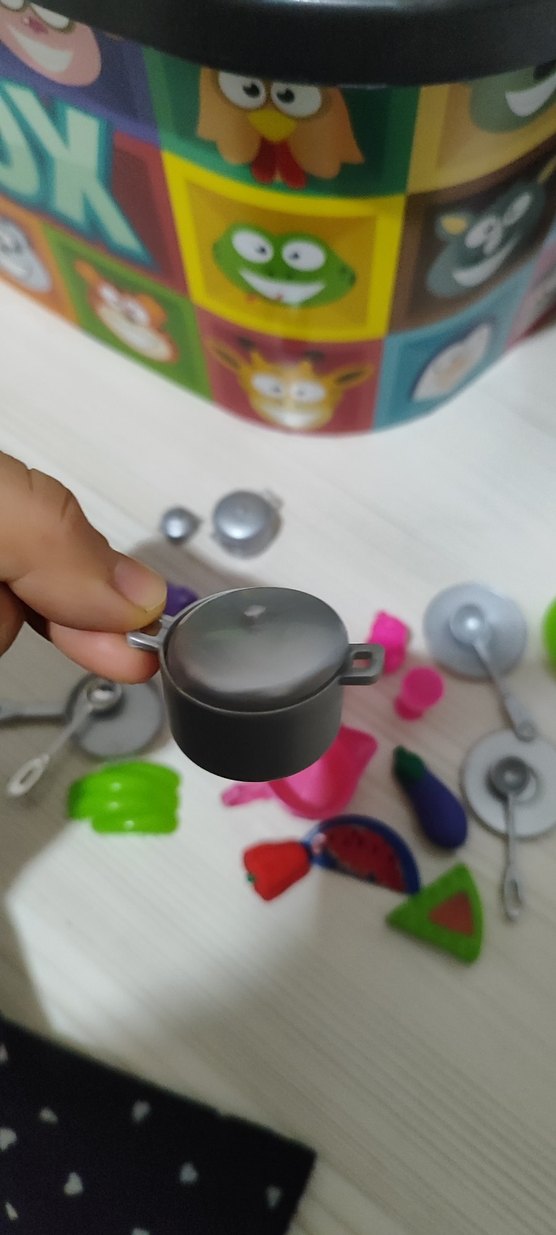 barbie nin Renkli Mini Mutfak Oyuncak Seti - Görsel 4