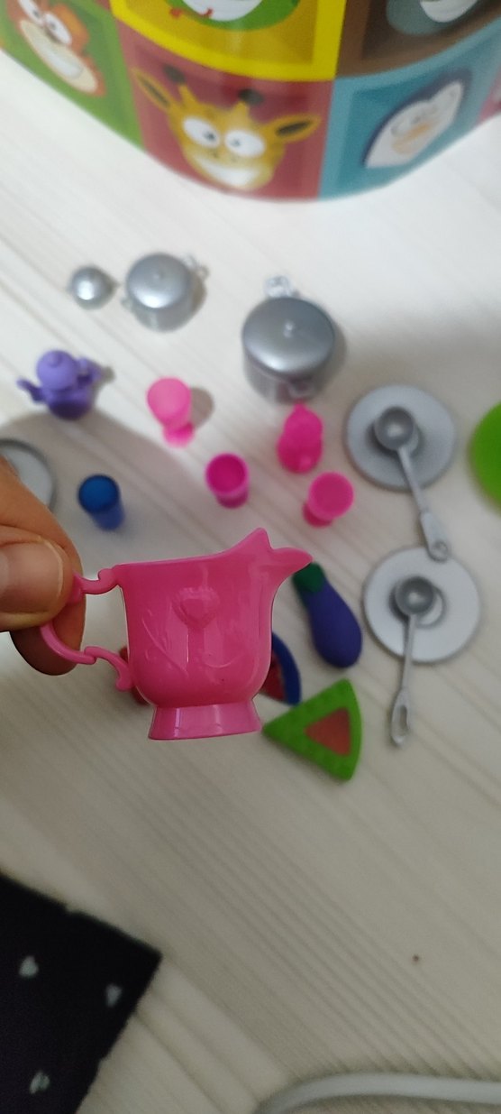 barbie nin Renkli Mini Mutfak Oyuncak Seti - Görsel 3