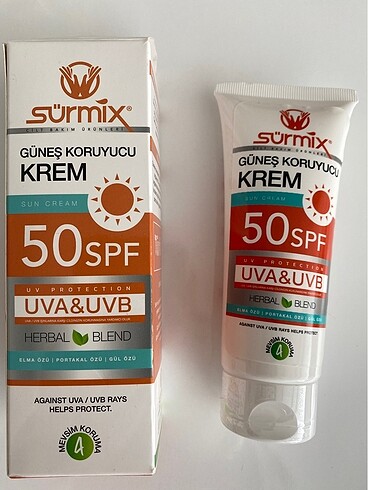 Sürmix güneş kremi