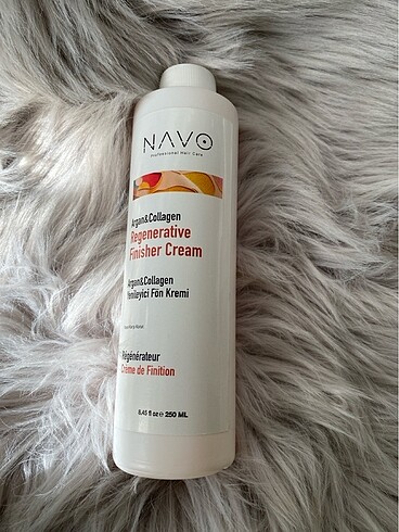 Navo argan kolajen içeren yenileyici fön kremi