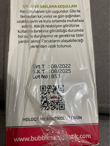 Beden Bubbles vücut peelingi
