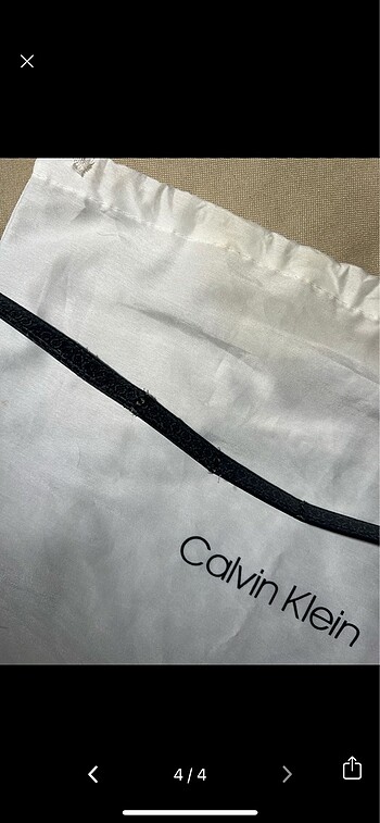 Beden siyah Renk Kadın calvin çanta