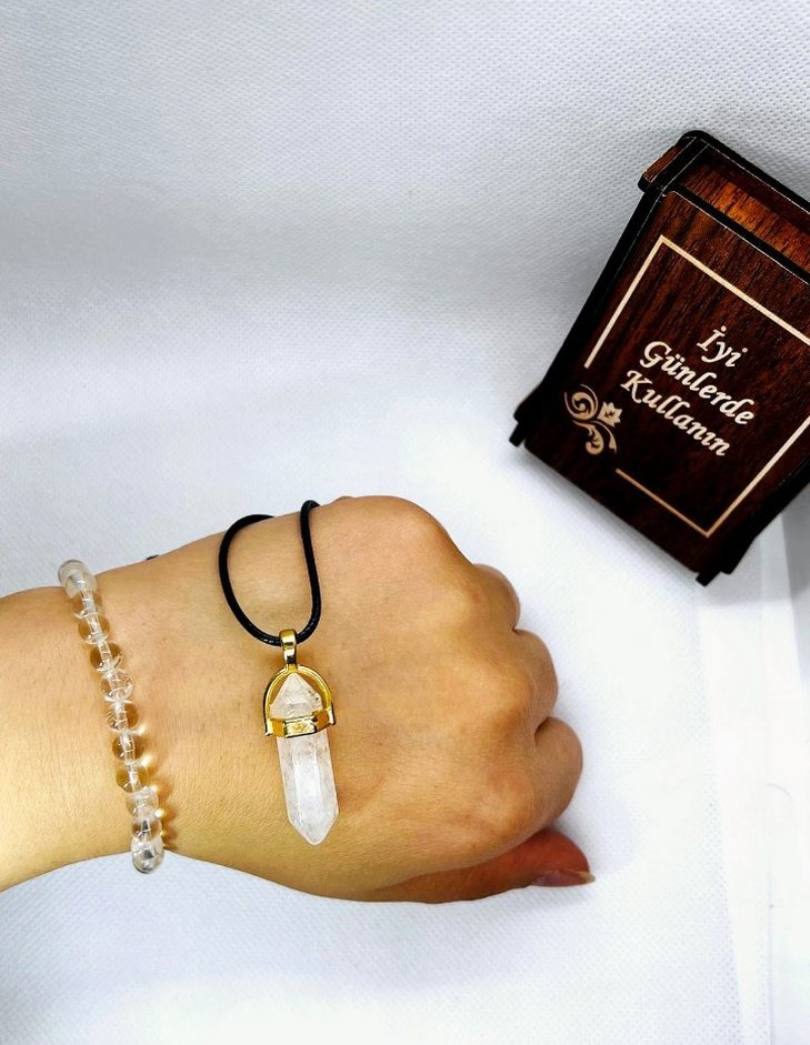 Altın Renkli Boncuklu Bohem Kadın Bileklik - Görsel 2