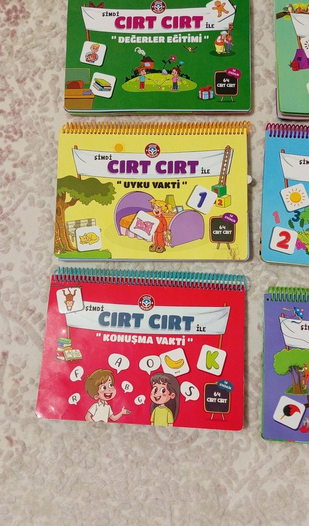 Cırt Cırt Çocuk Kitapları Seti - Görsel 2
