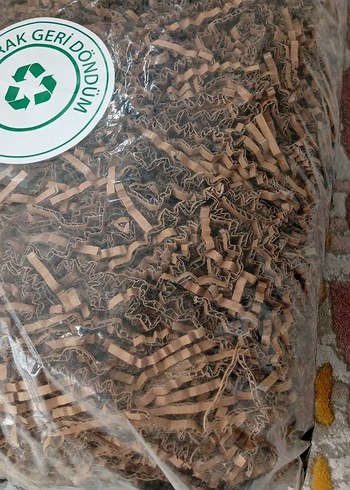 Geri Dönüşümlü Kahverengi Kağıt Dolgu - Görsel 2