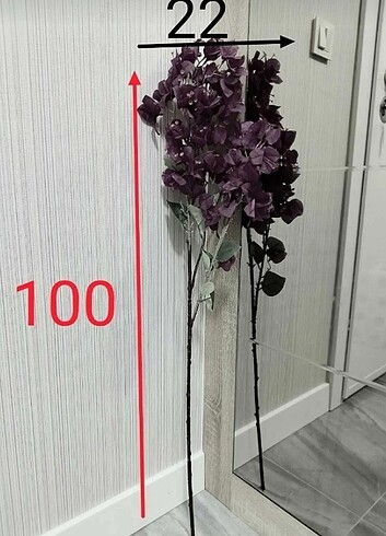 diğer Beden çeşitli Renk 100 CM YAPAY BEGONVİL