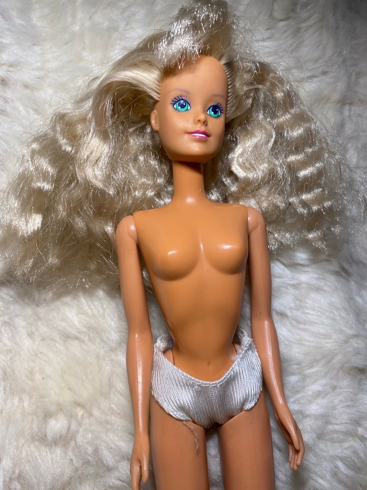 Vintage Barbie Bebek 1988 - Görsel 5