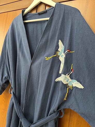 Trendyol & Milla Keten kimono