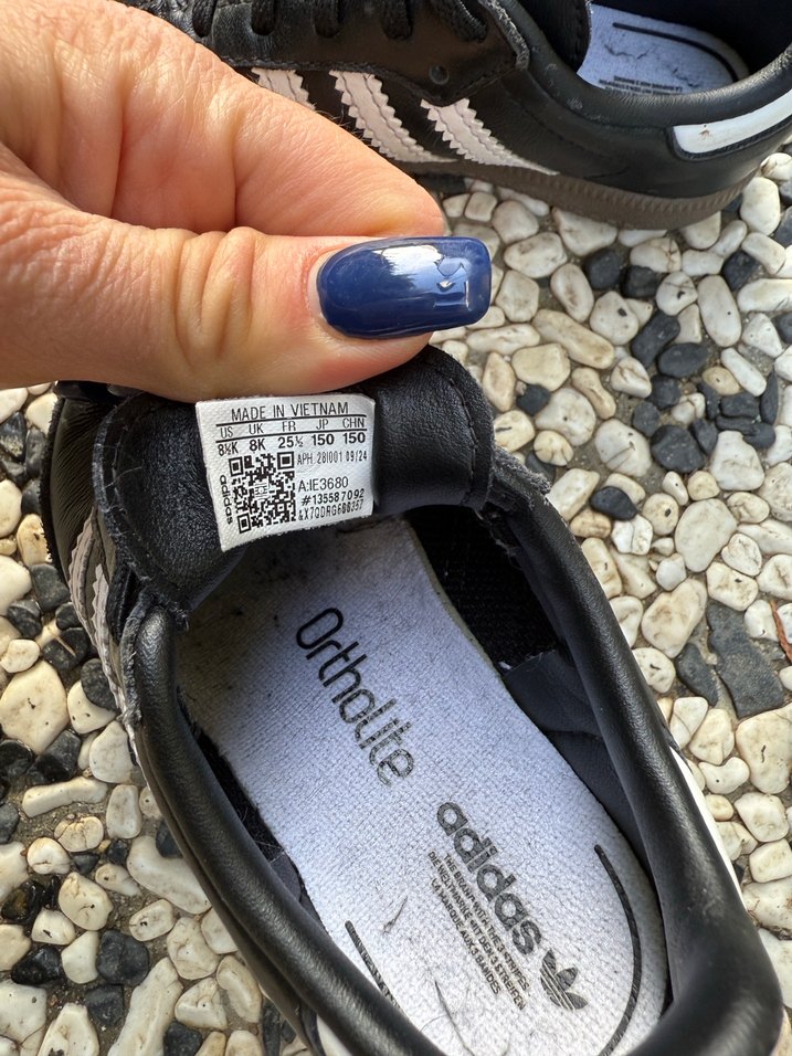 Siyah Adidas çocuk Spor Ayakkabı - Görsel 3